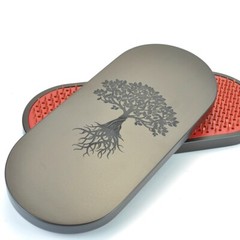 Unique Sadhu Board with Thermal Ash “Vamp” Copper Nails 10 mm/0.4 inch