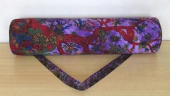 Purple Tree Mat Carrier Bags Hippie Mandala Cotton Bags With Shoulder Strap US