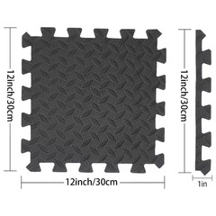30X30Cm 16 Pcs Interlocking Yoga Mat Home Gym and Yoga Equipment Protective Mat