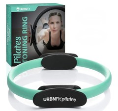 URBNFit Pilates Ring – 12″ Magic Circle w/Dual Grip, Foam Pads for Inner…