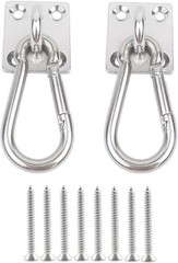 2 Set Heavy Duty Hanger Hook Hammock Wall Mount, Suspension Ceiling Hooks