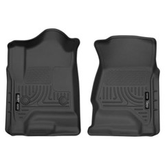 Husky Liners Front Row Black Floor Mats All Weather Durable Precision Fit