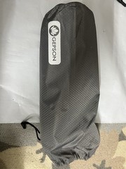 Gepson purple mandala-patterned thin Yoga Mat With Bag