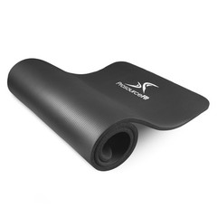 Extra Thick Yoga and Pilates Mat ½” (13mm), 71-inch Long High Density Exercis…