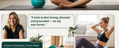 Exercise Ball for Yoga, Pilates & Fitness – Stability Ball Equipment for Home