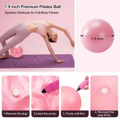 Pilates Kit, Home Pilates Workout Kit for Women, Pilates Equipment with Pilat…