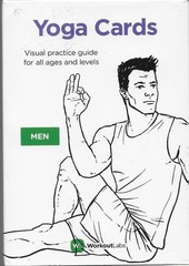Workout Labs MEN Yoga Cards Visual Practice Guide For All Ages & Levels~Visual