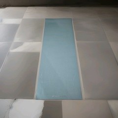 All In Motion Cork TPE Yoga Mat 5mm Green Design 68×24
