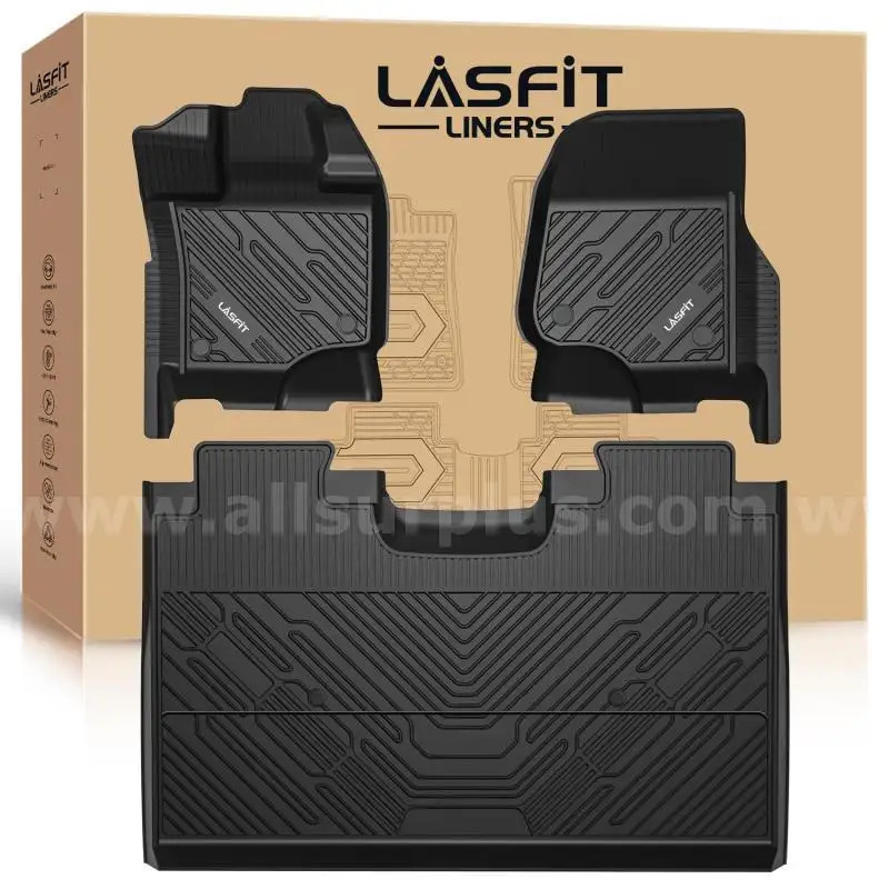 LASFIT Floor Mats for Ford F-150 2015-2026 | F150 Lightning 2022-2025 SuperCr…