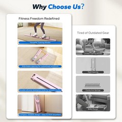 Pilates Board Ab Trainer Multifunctional Core Workout Portable Home Gym