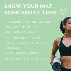 Yoga Mat Spring Green Natural Cleaner 4oz Eco-Friendly Non-Toxic Safe