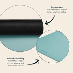 Laguna 5Mm Yoga Mat – Fitness Mat for Women, Men & Children, Slip-Resistant and