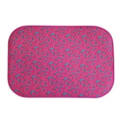 The Coral Palms® Swimsuit Saver Roll-up Neoprene Mat – RADIANT ROSES