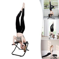 Yoga Headstand Bench Exercise Workout Fitness Training Chair Stand Equipment