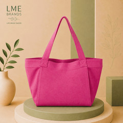 Canvas Yoga Tote Bag with Exterior Sleeve for Yoga Mat; 8 Colors to Choose from