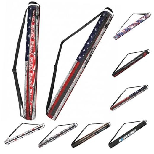 Polar Caddy Insulated Golf Bag Cooler Sleeve – Discreet 7 Can Distressed Flag