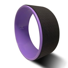 Body Sport Yoga Wheel, Purple, 5 in. x 12.6 in. – Yoga Fitness Equipment