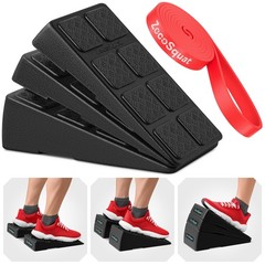 Squat Wedge Block Set of 3/5 – 960 LBS Capacity – Slant Board for Calf Stretc…