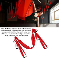Anti-Gravity Aerial Yoga Hammock Stretch Strap(Blue)
