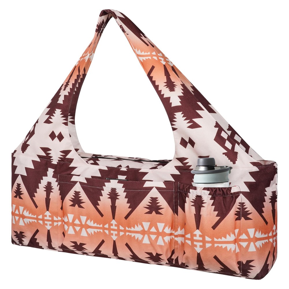 Yoga Mat Bag – Large Yoga Bag with Yoga Mat Strap, Zipper and Pockets – Yoga …