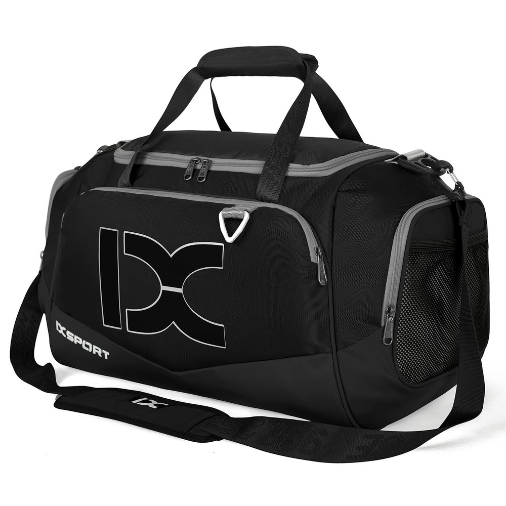 Sports Gym Bag，INOXTO Travel Duffel Bag with Dry Wet Pocket And Shoe Comp