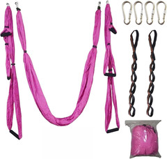 Anti-Gravity Aerial Yoga Hammock Stretch Strap(Purple)