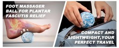 Massage Lacrosse Ball for Myofascial & Trigger Point Release, Muscle Knots