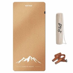 Yoga Mat,Non-Slip Hot Yoga Mat with Anti-Tear Design and Friendly Natural Mat…