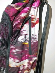 Lululemon Athletica Pink Abstract Yoga Mat Full Zip Carrying Bag