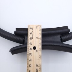 Gaiam Mad Pilates Resistance Exercise Pilates Ring Double Handle Black