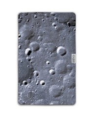LEUS Yoga Hand Towel – 26″ x 16″ – Gray Lunar Moon -Quick Drying Lightweight