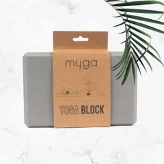 Myga Yoga Block – Sturdy Foam – Balance & Comfort – Lightweight & Travel-Friend