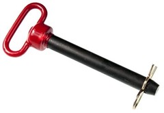 Double HH, 00133, Red Handled Hitchpin 3/4″ x 6-1/2″
