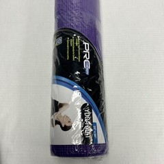 Exercise Floor Mat Fitness Padding Purple Non Slip 24″ x 68″ Pro strength Yoga