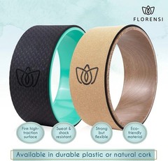 Yoga Wheel 3-Pack – Enhance Flexibility & Alleviate Back Pain, 10″ Diameter