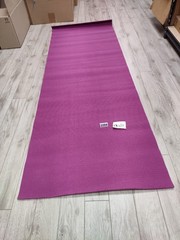 GAIAM Premium Non Slip 5mm Thick 68×24 Exercise Fitness Yoga Mat Purple #2204