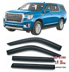 2021-2026 Tape-On Rain Guards for For Chevy Tahoe & For GMC Yukon 2021-2026