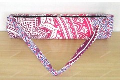 Indian Handmade Yoga Bag Unisex Cross Body Shoulder Bag Yoga Mat Carrier Gym Bag