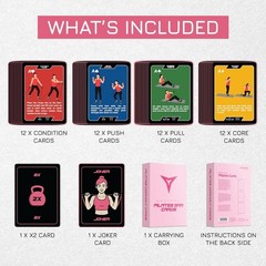 Engaging Pilates Workout Cards Deck – Bodyweight Fitness for All Levels
