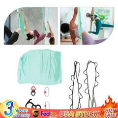 Aerial Yoga Practice Polyester Strap Equipment Sets Exercising Hammock Kits