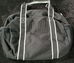 Woman’s Victoria Secret Soft Sports Duffle Bag With Mesh Side Pockets