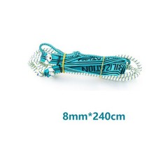 Braided Elastic Cord Band Coiled Loop Handle Tension Band Stitched Stitched