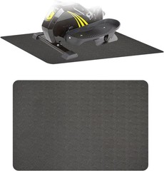 Non-Slip Workout Mat for Under Desk Ellipticals,Thicker &