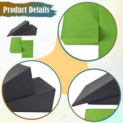 4Pcs Yoga Block Lightweight Wedge Blocks for Body Building Pilates Squat