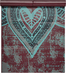 Gaiam Yoga Mat – Folding Travel Fitness & Exercise Mat – Foldable Yoga Mat for A