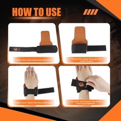Lifting Straps Gym Wrist Straps for Weightlifting, Non-Slip & Adjustable, Per…