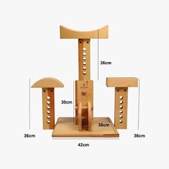 Yoga Stump Set (Adjustable), Backbending Yoga props, Iyengar stump set