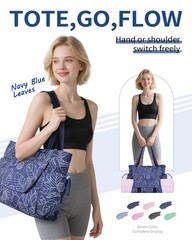 Yoga Mat Bag Tote Gym Carrier Waterproof Wet Pocket For Women Men Quick Access