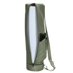 Yoga Mat Bag Full Zip Cargo Carrier With Water Bottle Pocket Wet Storage Gym