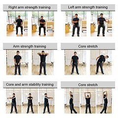Golf Exerciser Resistance Bands Exercise Fitness or Pilates Workout Gym